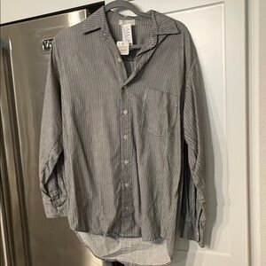 CP Shades Gray Button Down Shirt